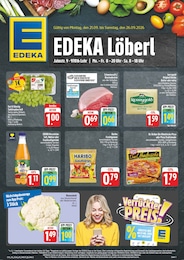 EDEKA Prospekt für Lohr mit 8 Seiten EDEKA Prospekt für Lohr: "Wir lieben Lebensmittel!", 8 Seiten, 21.09.2026 - 26.09.2026