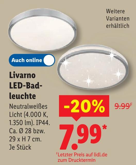 LED-Badleuchte