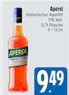 Aperol im E xpress Prospekt Aperol von im aktuellen E xpress Prospekt für 9,49 €