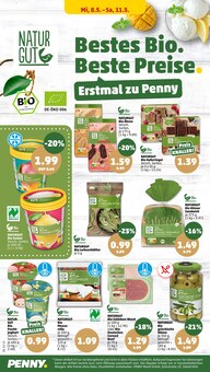 Bio Eis im Penny-Markt Prospekt "Wer günstig will, muss Penny." mit 40 Seiten (Dresden)