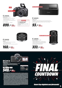 Kamera im MediaMarkt Saturn Prospekt "LET'S GO DEALS - FINAL COUNTDOWN" mit 16 Seiten (Leverkusen)