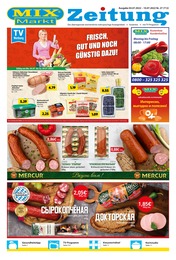 Mix Markt Prospekt für Bonn mit 5 Seiten Mix Markt Prospekt für Bonn: "MIX Markt Zeitung", 5 Seiten, 04.07.2022 - 10.07.2022