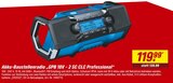 toom Baumarkt Bad Kötzting - Akku-Baustellenradio GPB 18V - 2 SC CLC Professional Angebot im Prospekt Akku-Baustellenradio GPB 18V - 2 SC CLC Professional bei toom Baumarkt im Bad Kötzting Prospekt für 119,99 €