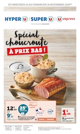 Prospectus Super U à Grezes Herminis, "Super U", 16 pages de promos valables du 12/11/2025 au 16/11/2025