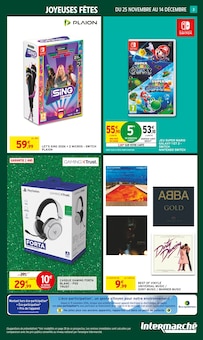 Promo Console Nintendo dans le catalogue Intermarché Super du moment à la page 3