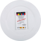 Lot de 10 assiettes réutilisables - Netto à Paris Lot de 10 assiettes réutilisables en promo chez Netto Paris à 2,49 €