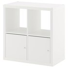 Regal mit Türen weiß Angebote von KALLAX bei IKEA Amberg für 54,99 €