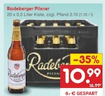 Pilsner im Angebot bei Netto Marken-Discount in Brandenburg Pilsner Angebote von Radeberger bei Netto Marken-Discount Brandenburg für 10,99 €