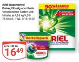 Aktuelle Weichspüler Angebote bei GLOBUS in Erfurt Aktuelles Waschmittel Pulver Angebot bei GLOBUS in Erfurt ab 16,49 €