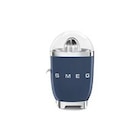 Presse-agrumes Smeg CJF11NBEU Bleu Marine - Smeg en promo chez Darty Presse-agrumes Smeg CJF11NBEU Bleu Marine - Smeg dans le catalogue Darty