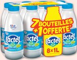 Lait uht demi-écrémé - LACTEL - Netto à Besançon Lait uht demi-écrémé - LACTEL en promo chez Netto Besançon à 8,75 €