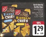 Tortilla Chips gesalzen Angebote von Gut & Günstig bei EDEKA Fürth für 1,29 €