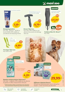 Promotion Caisse de transport chien dans le prospectus Maxi Zoo, valable du 02/07/2025 au 09/07/2025 Promo Caisse de transport chien dans le catalogue Maxi Zoo du moment à la page 9