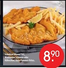 Schnitzel Wiener Art, Wahlweise Schwein oder Hähnchen, dazu Pommes frites. im Angebot bei Zurbrüggen in Hagen Schnitzel Wiener Art, Wahlweise Schwein oder Hähnchen, dazu Pommes frites. Angebote bei Zurbrüggen Hagen für 8,90 €
