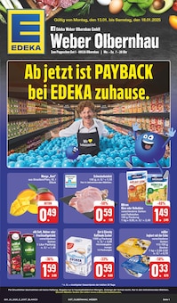 Aktueller EDEKA Prospekt "Wir lieben Lebensmittel!" Seite 1 von 28 Seiten für Olbernhau