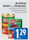 Tomaten im EDEKA Prospekt Tomaten von Oro di Parma im aktuellen EDEKA Prospekt für 1,29 €