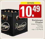 Pilsener Angebote von Radeberger bei WEZ Bad Oeynhausen für 10,49 €