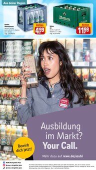 Mineralwasser im REWE Prospekt "Dein Markt" mit 36 Seiten (Duisburg)