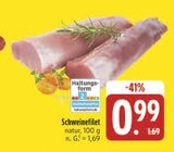 Schweinefilet Angebote bei E center Schwabach für 0,99 €