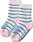 ABS Socken mit Herz-Motiv, weiß & blau, Gr. 23/26 von ALANA im aktuellen dm-drogerie markt Prospekt für 3,90 €