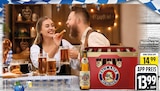 Oktoberfest-Bier von Paulaner im aktuellen EDEKA Prospekt für 13,99 €
