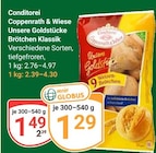 Aktuelle Wecker Angebote bei GLOBUS in Duisburg Aktuelles Unsere Goldstücke Brötchen Klassik Angebot bei GLOBUS in Duisburg ab 1,49 €
