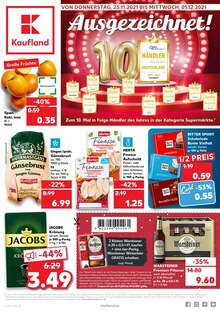 Kaufland Prospekt für Roßwein mit 48 Seiten Kaufland Prospekt für Roßwein: Ausgezeichnet!, 48 Seiten, 25.11.2021 - 01.12.2021