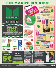 Marktkauf Prospekt für Hagen mit 16 Seiten Marktkauf Prospekt für Hagen: "Aktuelle Angebote", 16 Seiten, 23.03.2026 - 28.03.2026
