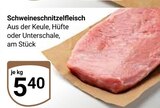 Schweineschnitzelfleisch im aktuellen GLOBUS Prospekt
