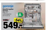 Geschirrspüler GV16A bei Spar-Express im Prospekt "" für 549,00 €