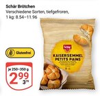 Aktuelle Wecker Angebote bei GLOBUS in Duisburg Aktuelles Schär Brötchen Angebot bei GLOBUS in Duisburg ab 2,99 €