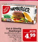 Hamburger Angebote von Gut & Günstig bei Marktkauf Altenburg für 4,99 €