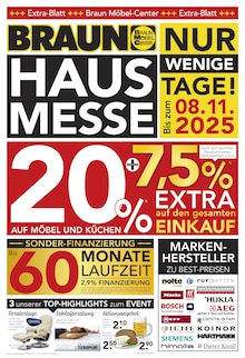 Bier im aktuellen BRAUN Möbel-Center Prospekt (Albstadt) Bier im BRAUN Möbel-Center Prospekt "HAUSMESSE" mit 4 Seiten (Albstadt)