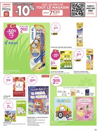 Prix et réduction Fournitures Scolaires dans le prospectus Géant Casino en cours Offre Fournitures Scolaires dans le catalogue Géant Casino du moment à la page 69