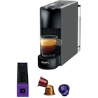 Machine à café Nespresso Essenza Mini Gris - KRUPS - Carrefour à Saint-Maur-des-Fossés Machine à café Nespresso Essenza Mini Gris - KRUPS en promo chez Carrefour Saint-Maur-des-Fossés