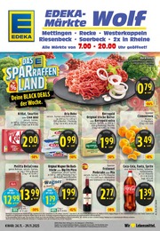 EDEKA Prospekt für Mettingen mit 24 Seiten EDEKA Prospekt für Mettingen: "Aktuelle Angebote", 24 Seiten, 24.11.2025 - 29.11.2025