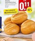WEZ - Frische Schnittbrötchen Angebot im Prospekt Frische Schnittbrötchen bei WEZ im Prospekt "" für 0,11 €