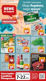 Aktueller REWE Prospekt mit Fleisch, "Dein Markt", Seite 1