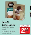 Nescafé Typ Latte im Angebot bei famila Nordost in Elmshorn Nescafé Typ Latte Angebote bei famila Nordost Elmshorn für 2,99 €