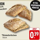 Dinkelbrötchen Angebote bei EDEKA Saarbrücken für 0,39 €