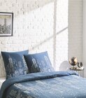 Parure housse de couette et 1 taie d'oreiller Skyline - Domédia en promo chez Intermarché Aulnay-sous-Bois à 8,94 €