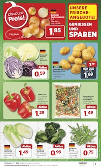 Gemüse im aktuellen combi Prospekt (Paderborn) Gemüse im combi Prospekt "Markt - Angebote" mit 33 Seiten (Paderborn)