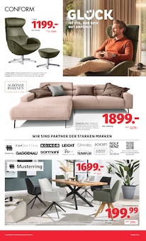 Sitzmöbel im aktuellen Segmüller Prospekt (Offenbach (Main)) Sitzmöbel im Segmüller Prospekt "Zum Glück gibt’s Segmüller - Segmüller Select" mit 8 Seiten (Offenbach (Main))
