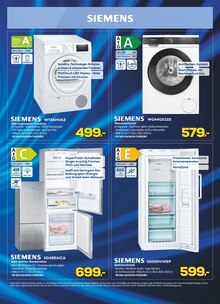 Waschmaschine im EURONICS Prospekt "GENAU RICHTIG. BOSCH & SIEMENS. QUALITÄT ZUM BESTPREIS." mit 6 Seiten (Göppingen)