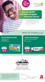 Aktueller mea - meine apotheke Prospekt "Unsere Juni-Angebote" für Wörth (Donau) Aktueller mea - meine apotheke Prospekt für Wörth (Donau) mit Seiten