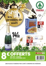 Catalogue Spar "Spar ici ! Les promos de Noël", 2 pages, à Montpellier, 02/12/2019 - 08/12/2019 Prospectus Spar "Spar ici ! Les promos de Noël", 2 pages, à Montpellier, 02/12/2019 - 08/12/2019