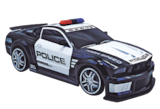 VOITURE DE POLICE RADIOCOMMANDÉE 1/12ÈME en promo chez JouéClub Colmar à 39,99 €