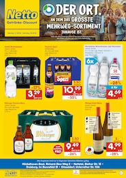 Netto Marken-Discount Prospekt für Nettetal: "DER ORT, AN DEM DU IMMER AUSGEZEICHNETE PREISE FINDEST.", 6 Seiten, 31.08.2026 - 05.09.2026