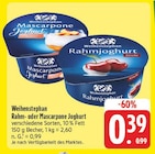 Mascarpone Joghurt bei E center im Bad Königshofen Prospekt für 0,39 €