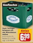 Heilwasser still oder Mineralwasser medium von Staatl. Fachingen im aktuellen REWE Prospekt für 6,99 €